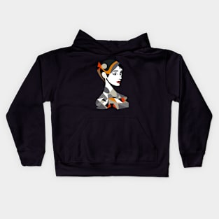 Portrait of Audrey Kids Hoodie